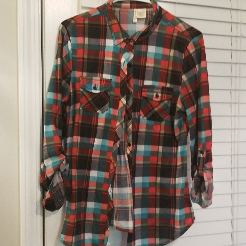 Womens button up shirt